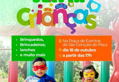 SÃO GONÇALO DO PIAUÍ SE PREPARA PARA O DIA DAS CRIANÇAS MAIS DIVERTIDO DO ANO