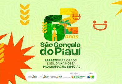 Prefeitura de São Gonçalo do Piauí divulga programação oficial dos 62 anos de emancipação política