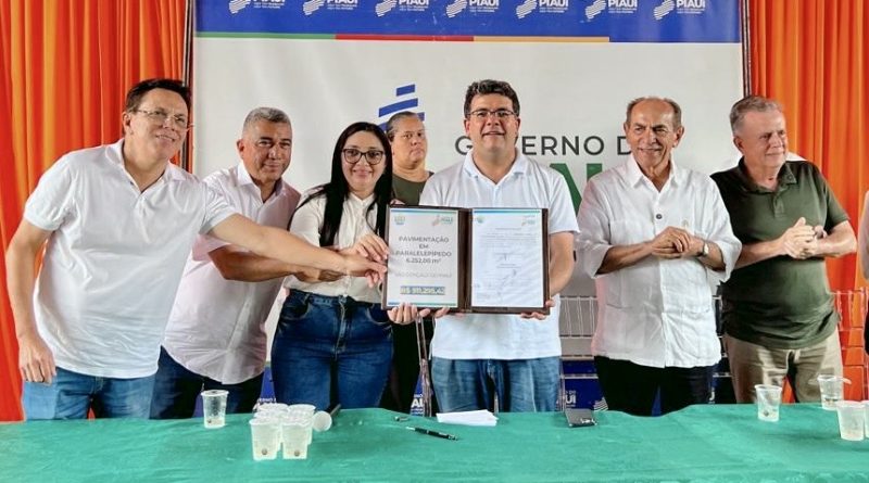 Rafael Fonteles inaugura PI-360 e anuncia mais de R$ 4,3 milhões em investimentos para São Gonçalo do Piauí