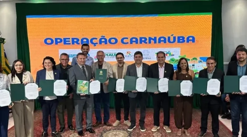 SÃO GONÇALO/PI: PREFEITA ASSINA ACORDO PARA VIABILIZAR OPERAÇÃO CARNAÚBA
