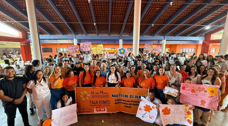 Prefeitura de São Gonçalo do Piauí promove ação de conscientização pelo Maio Laranja e reforça combate à violência sexual contra crianças e adolescentes