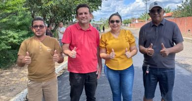 Prefeitura de São Gonçalo do Piauí avança com obras de pavimentação e conclui primeira etapa da Rua Petrônio Portela