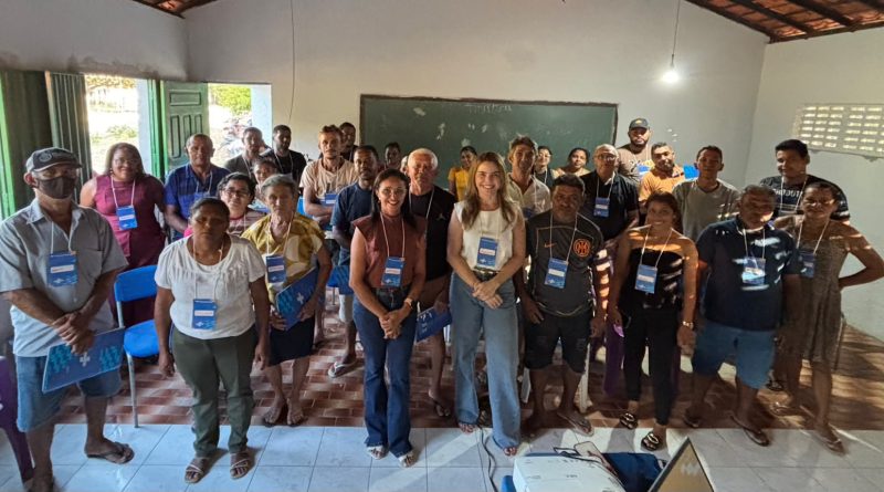 Prefeitura de São Gonçalo do Piauí promove oficina com moradores da Comunidade Mandacaru